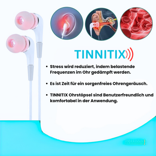 TINNITIX     Tinnitus Infrarot Ohrstöpsel